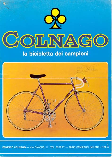 colnago catalog.